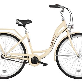 Rower 28" RAYA 3b wanilia 17" stal