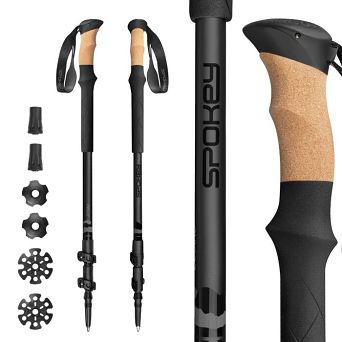 Kije trekkingowe ZODIAC 944817  BK
