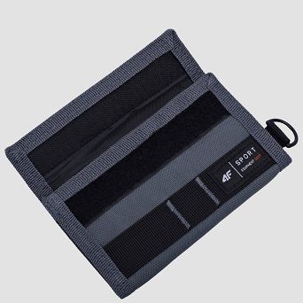 Portfel o/size szary U001