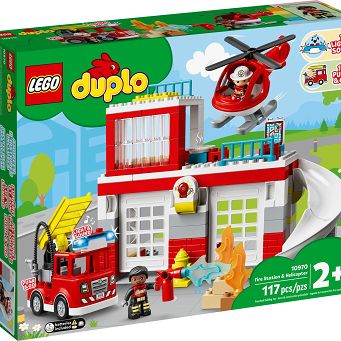 LEGO Duplo 10970 Remiza strażacka i helikopter