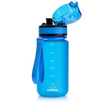 Bidon sportowy Meteor 350ml niebieski