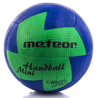 Piłka ręczna Meteor NuAge 2 niebiesko-zielona