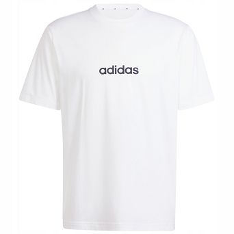 Koszulka Adidas Single Jersey Tee biała JE9000