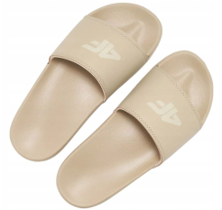 Klapki beż F010 - 2