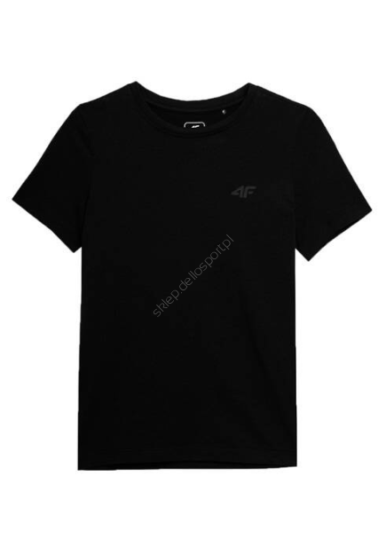 Tshirt głęboka czerń M1116