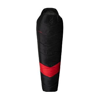 Śpiwór Alpinus Classic 1250 AC18648 prawy czarno-czerwony 215x80x50cm