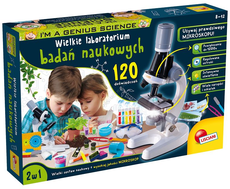 D I`m a genius wielkie labo badań nauk 120 eks