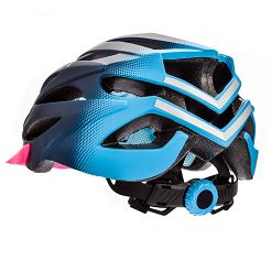 Kask L (58-61)  Meteor MARVEN granat/niebieski  - 6