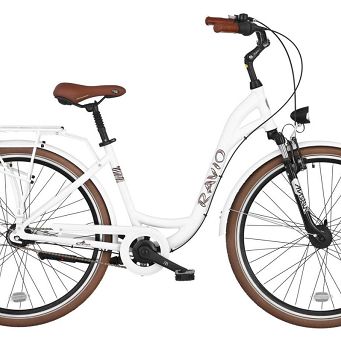 Rower 28" ALIYA 7b biały alu 17"