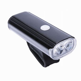 Lampa przód aluminiowe 2-LED 5W USB. czarna JY-7067