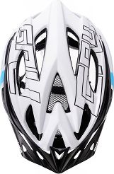 Kask L (58-61)  Meteor GRUVER white/black/blue - 3