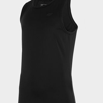 T-shirt funkcyjny 4F głęboka czerń TSMF350 H4Z22