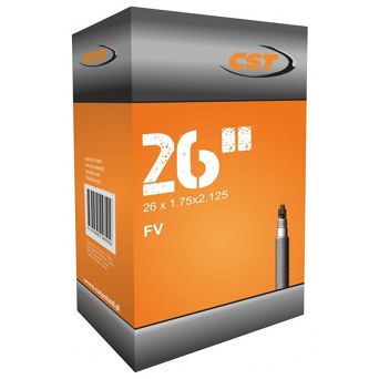 Dętka rowerowa CST 26"x1,75/2.125 FV BOX TB-CS047