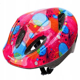 Kask S (48-52) Meteor KS05 pink abstract