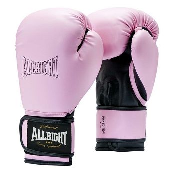 Rękawice boks. 10oz Allright Limited Edition róż SW02029