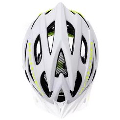 Kask S (52-56)  Meteor MARVEN white/neon green - 2