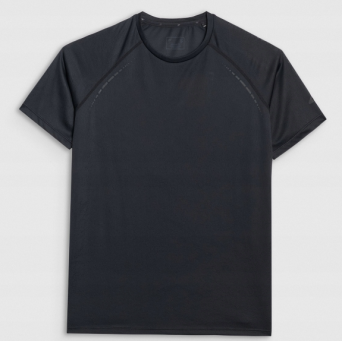 Tshirt fnk głęboka czerń F1502