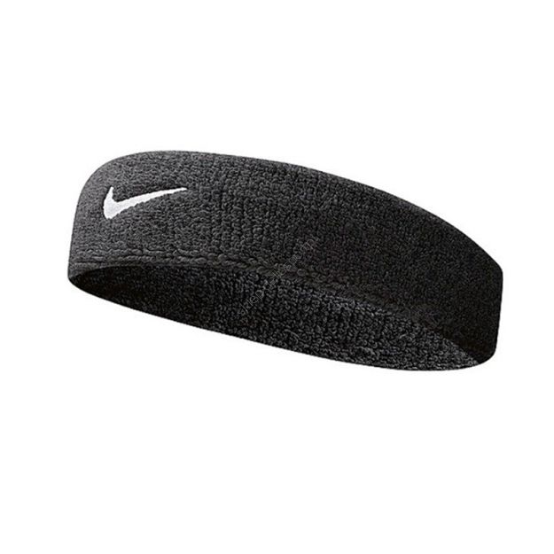 Opaska na głowę Nike Swoosh czarna NN07010