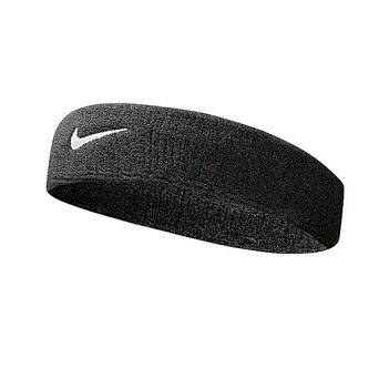 Opaska na głowę Nike Swoosh czarna NN07010