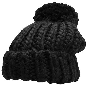 Czapka głęboka czerń one size CAD013 H4Z22