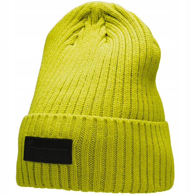 Czapka M soczysta zieleń neon CAM013