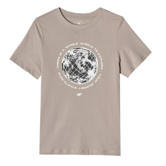 Tshirt ciepły jasny szary M1555
