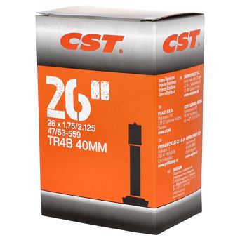Dętka rowerowa CST 26x1.75-2.125 TR4B AV 40mm gwin TB-CS081