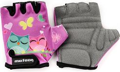 Rękawiczki S rowerowe Meteor Kids Owl 24176 - 2