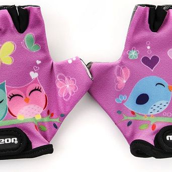 Rękawiczki S rowerowe Meteor Kids Owl 24176