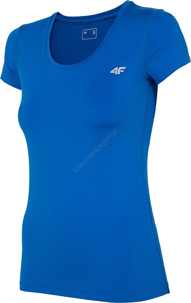 T-shirt damski fitness 4F kobalt TSDF002 NOSH4