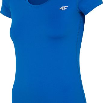 T-shirt damski fitness 4F kobalt TSDF002 NOSH4