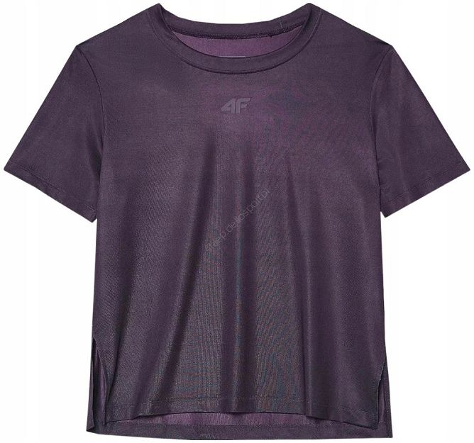 Tshirt fnk ciemny fiolet F1236