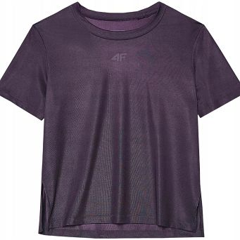 Tshirt fnk ciemny fiolet F1236