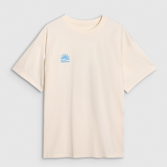 Tshirt złamana biel M1985