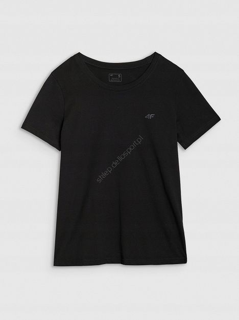 Tshirt głęboka czerń F2356