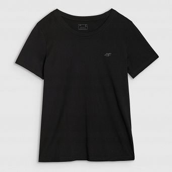 Tshirt głęboka czerń F2356