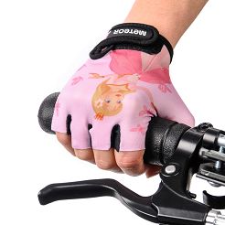 Rękawiczki XS rowerowe Meteor Kids Princess 23377 - 2